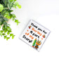 Teacher Gifts for Women Men Thank You Acrylic Block Heartwarming