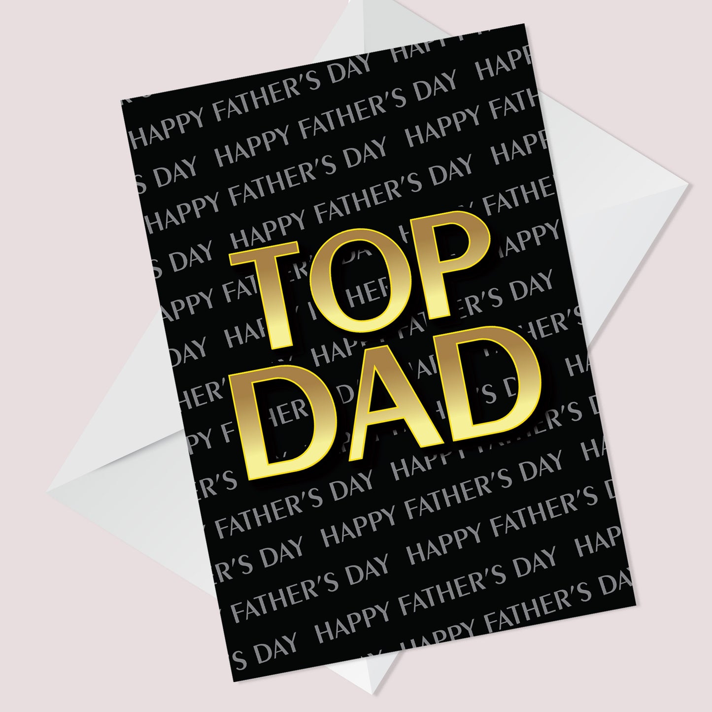 Fathers Day Card For Dad TOP DAD CARD From Daughter Son