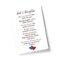 Dad And Daughter Print Thank You Gift For Dad Fathers Day Gift