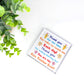 Teacher Gifts Engraved Acrylic Block Gifts for Teacher Christmas