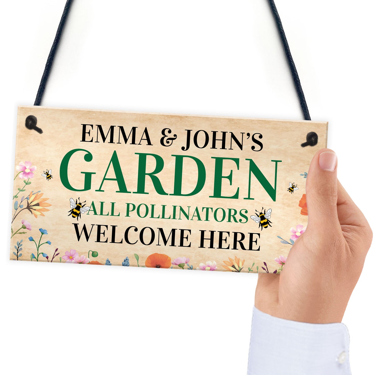 Personalised Garden Signs and Plaques for Outside Garden Signs