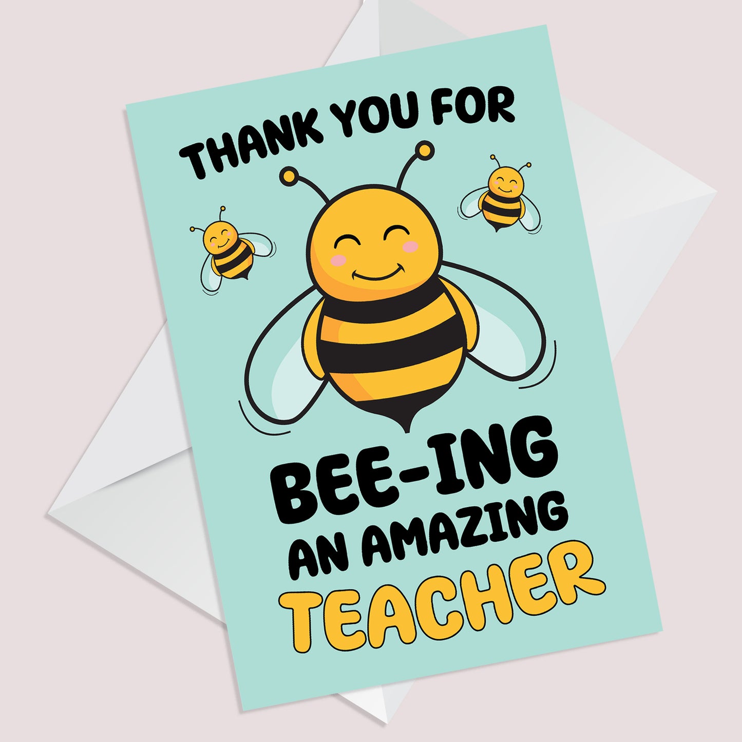 Card For Teacher End Of Year Thank You Cards For Teacher Nursery