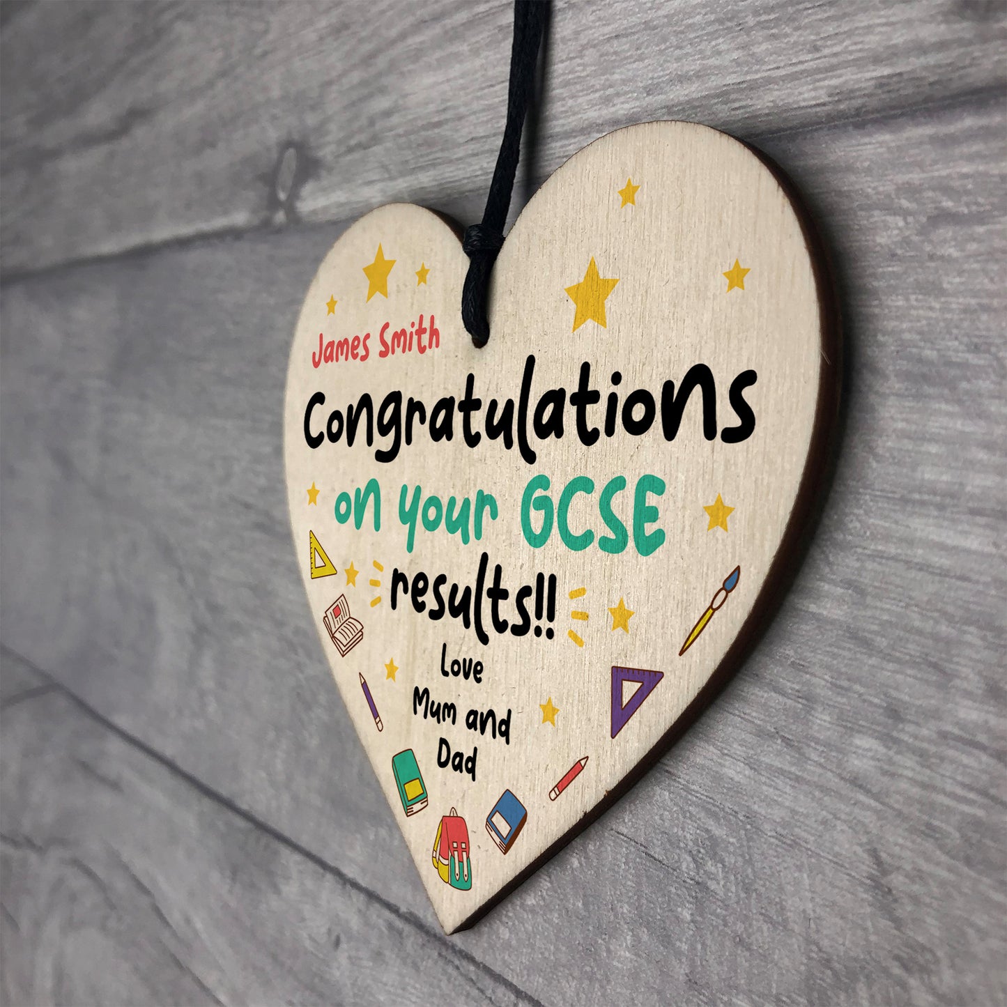 Personalised Congratulations Gift For Results Day GCSEs Gifts