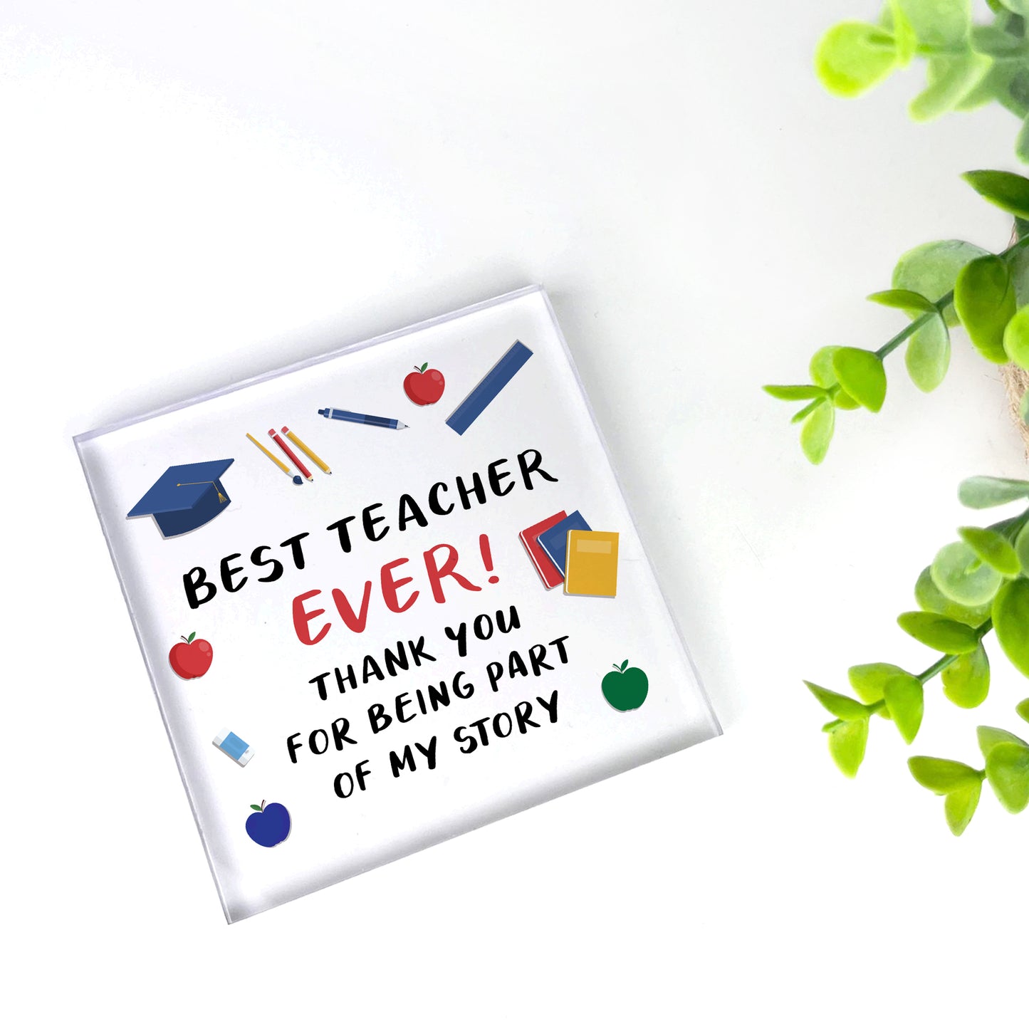 Thank You Gift For Best Teacher Ever Nursery Teacher Gifts