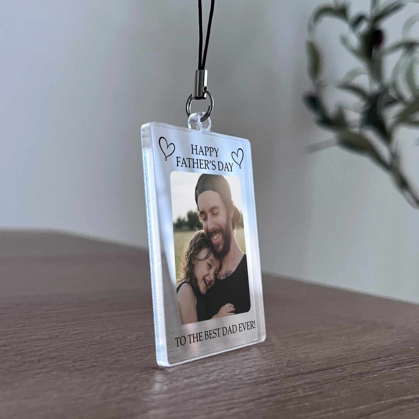 Personalised Fathers Day Gifts For Dad Photo Keyring Dad Gifts