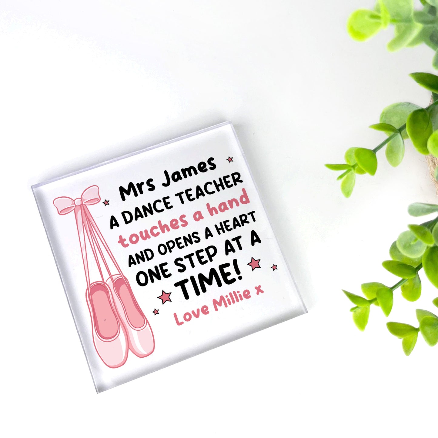 Dance Teacher Gifts Ballet Tap Jazz Modern Dance Teacher Gift