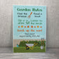 Garden Rules Sign A4 Wall Fence Plaque Beautiful Sign For Garden