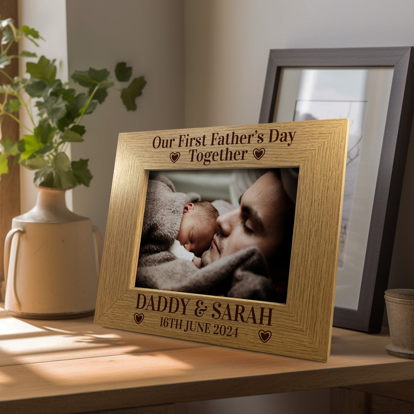 1st Fathers Day Together Gift For Dad Daddy From Daughter Son