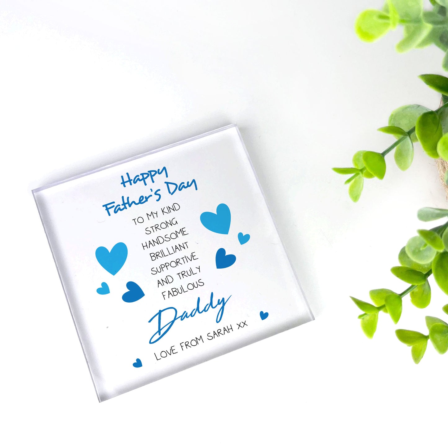 Cute Fathers Day Gift For Dad Daddy Grandpa Grandad Personalised