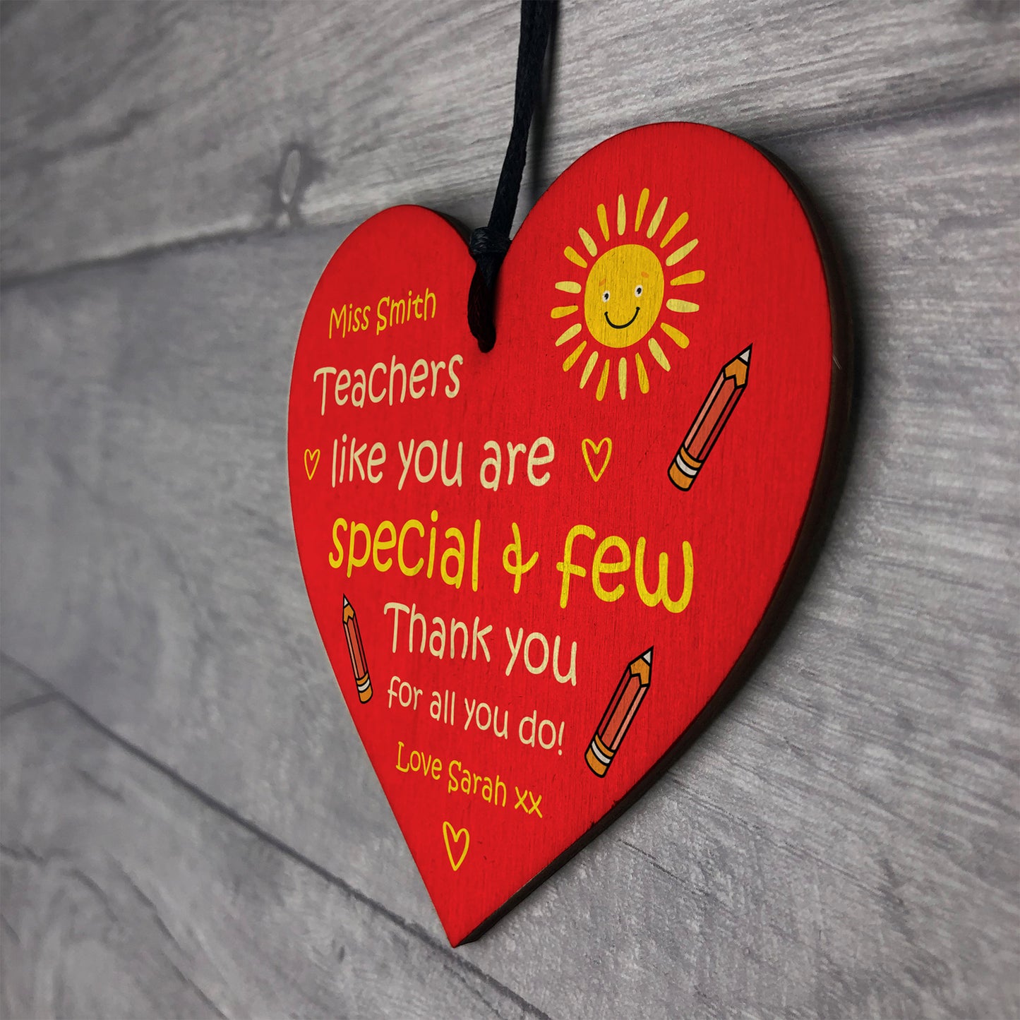 Personalised Teacher Thank You Gifts Teacher Appreciation Gifts