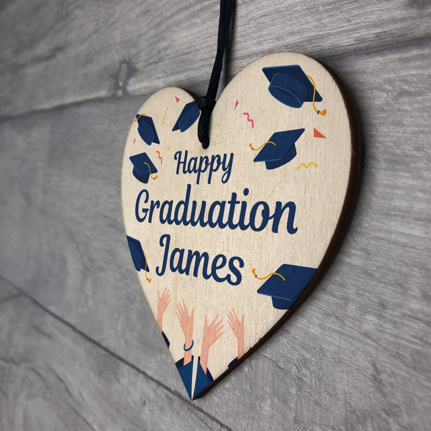 Happy Graduation ANY NAME Gift For Graduation Personalised Wood