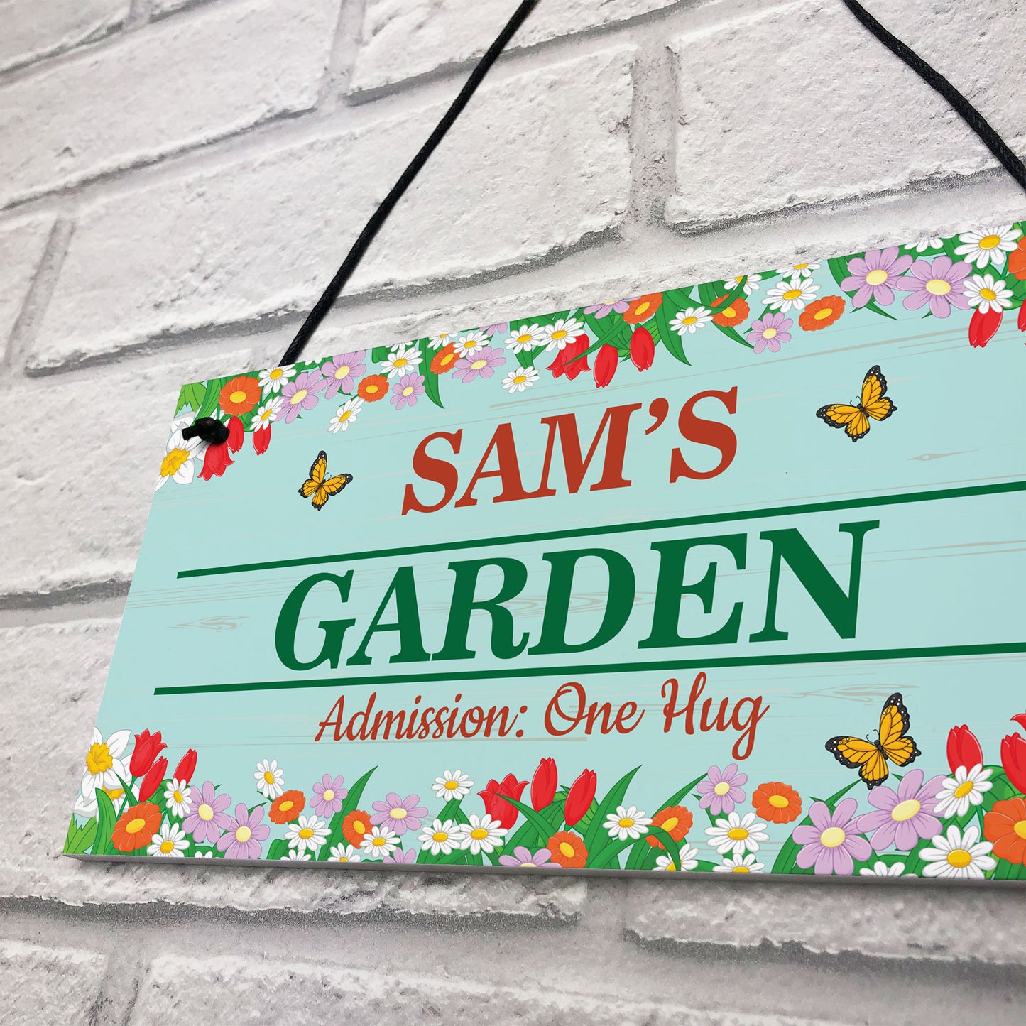 Personalised Garden Signs For Outside Garden Plaque Shed Signs