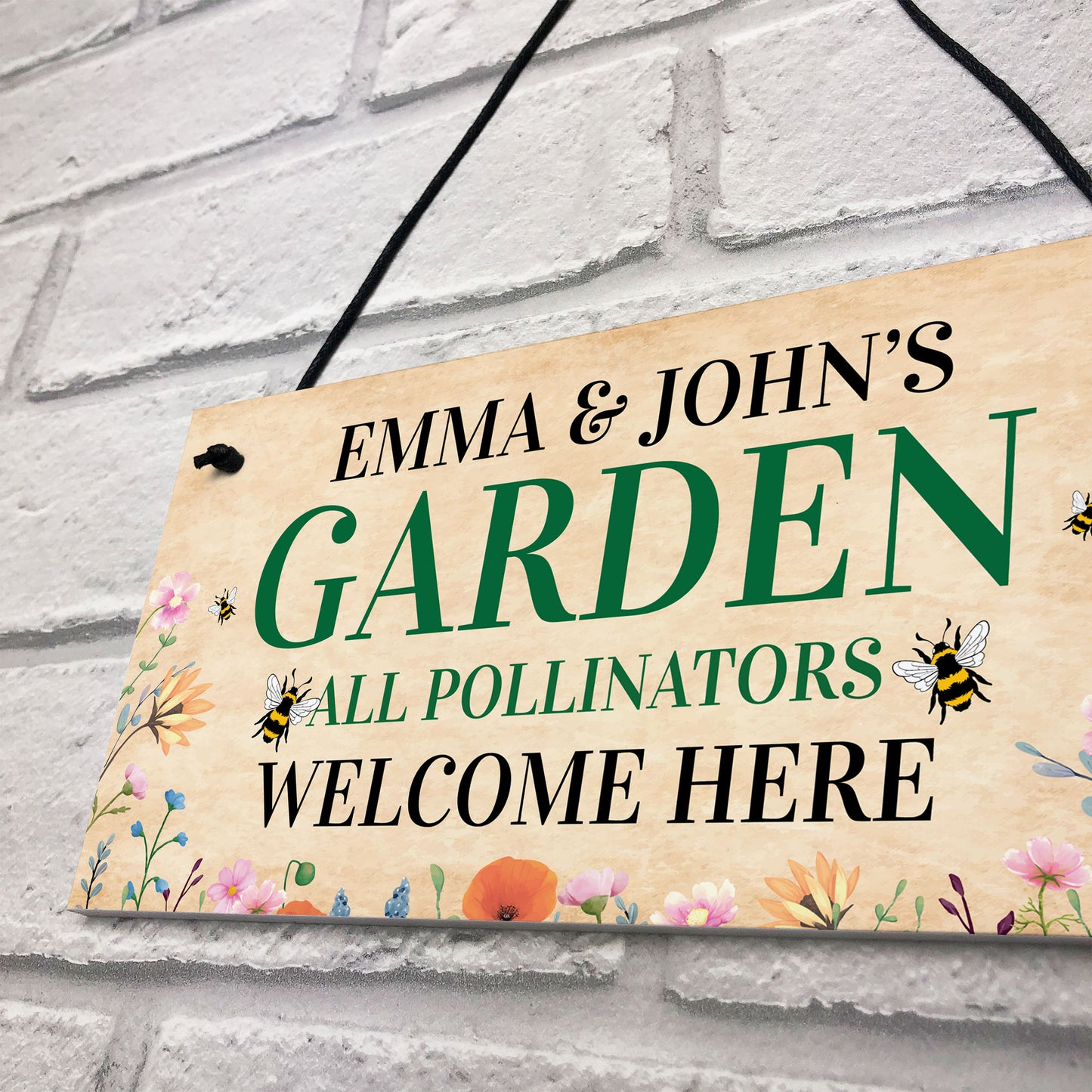 Personalised Garden Signs and Plaques for Outside Garden Signs