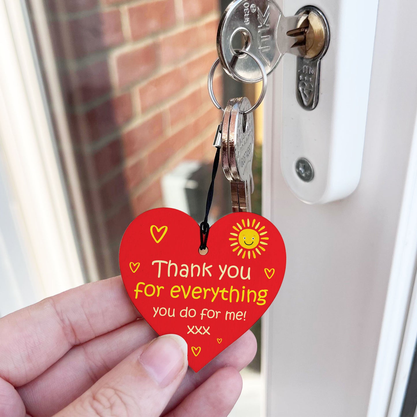 Teacher Gifts Thank You Keyring School Nursery Pre School