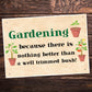 FUNNY Garden Sign For Outdoor Hanging Wall Door Sign Shed Sign