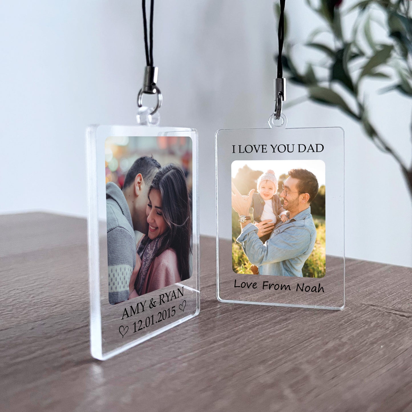 Personalised Gift For Dad Keyring Fathers Day Gift Birthday Gift