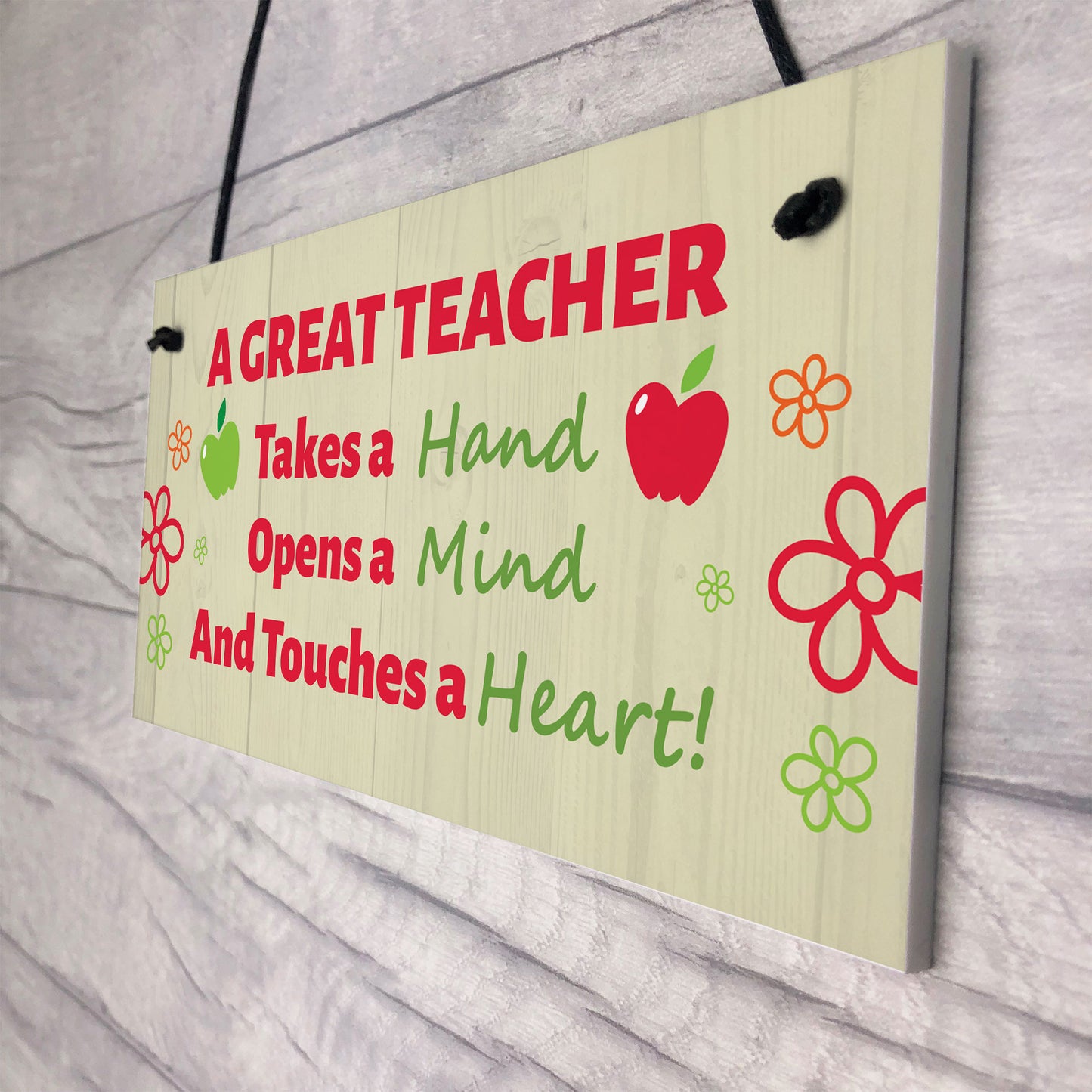 Great Teacher Gift Plaque Thank You Gift For Teacher