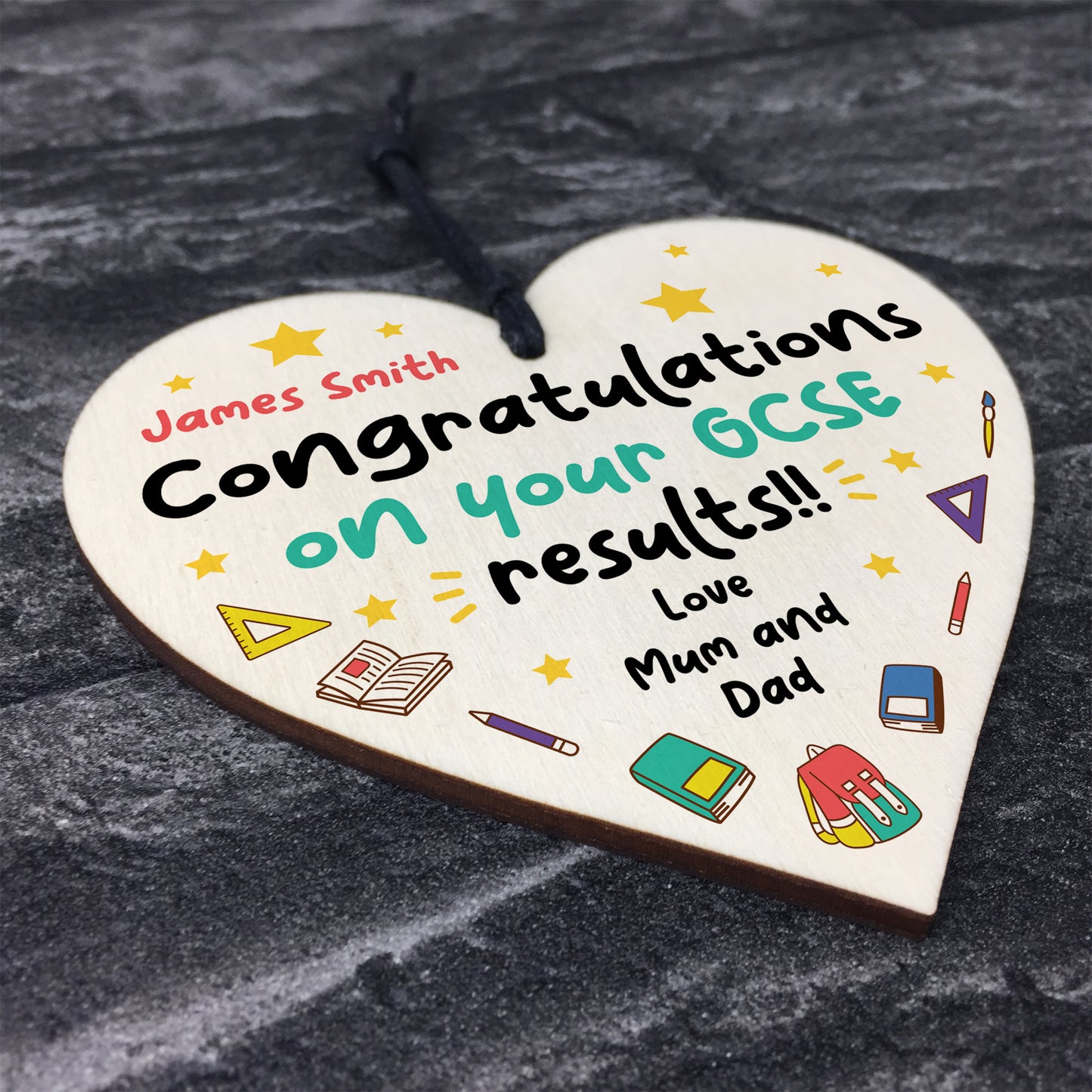 Personalised Congratulations Gift For Results Day GCSEs Gifts