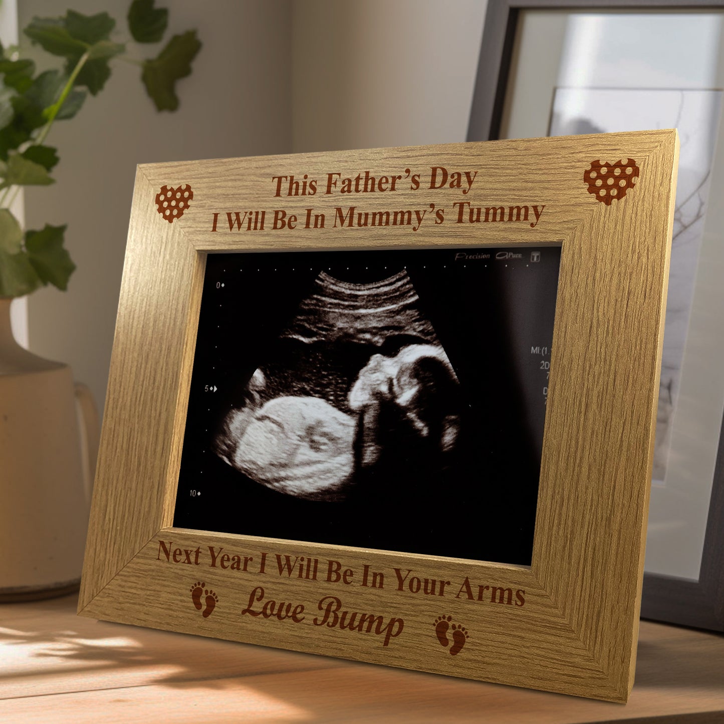 Fathers Day Gift For Daddy To Be Baby Scan Photo Frame Gift