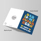 Fathers Day Card For Dad MY SUPERHERO Card With Envelope Dad