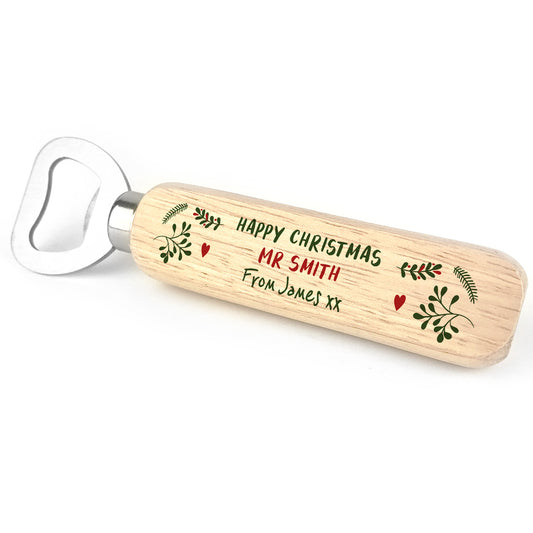 Thank You Gift Teacher Bottle Opener Christmas Gift From Child