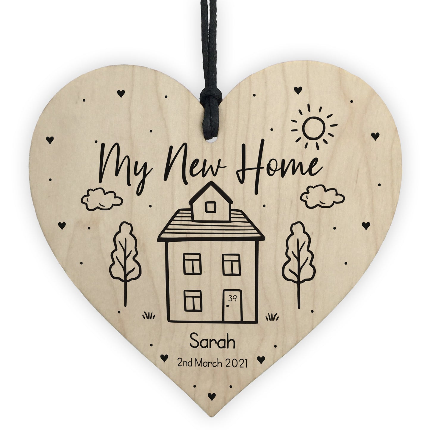 Personalised House Warming Gift My New Home Gift With Name