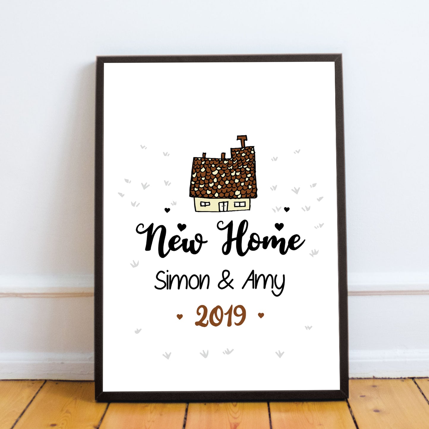 Personalised New Home Gift Moving Gift New Home Framed Print