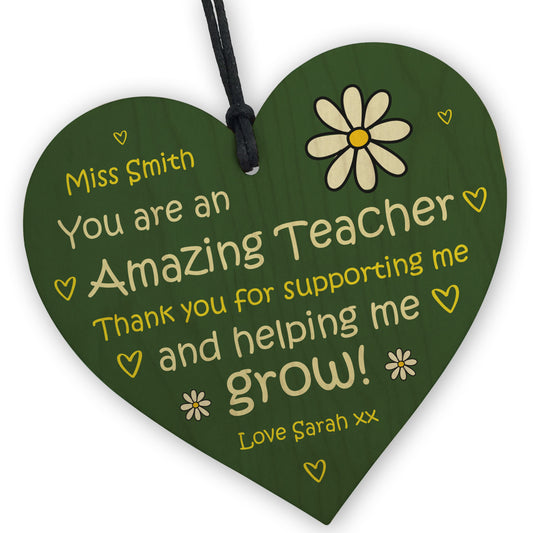 Personalised Teacher Thank You Gifts End of Term Gifts