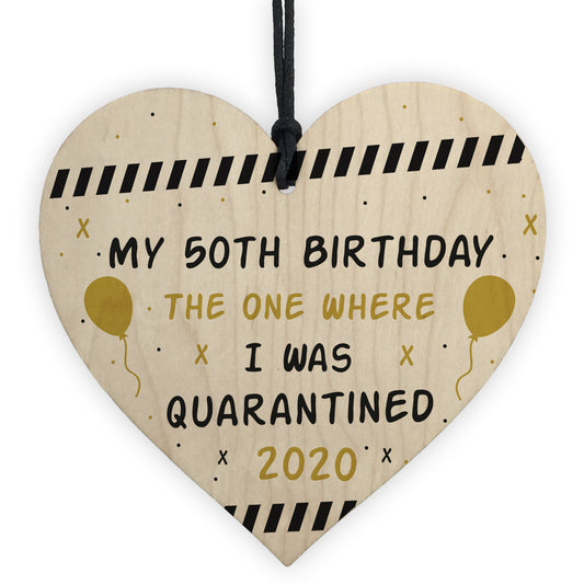 Quarantine Birthday Decoration Personalised 18th 21st 50th Gift