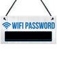 Wifi Password Chalkboard New Home Gift Hanging Plaque