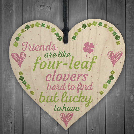 'Friends Are Like' Friendship Sign Best Friend Gift Wood Heart