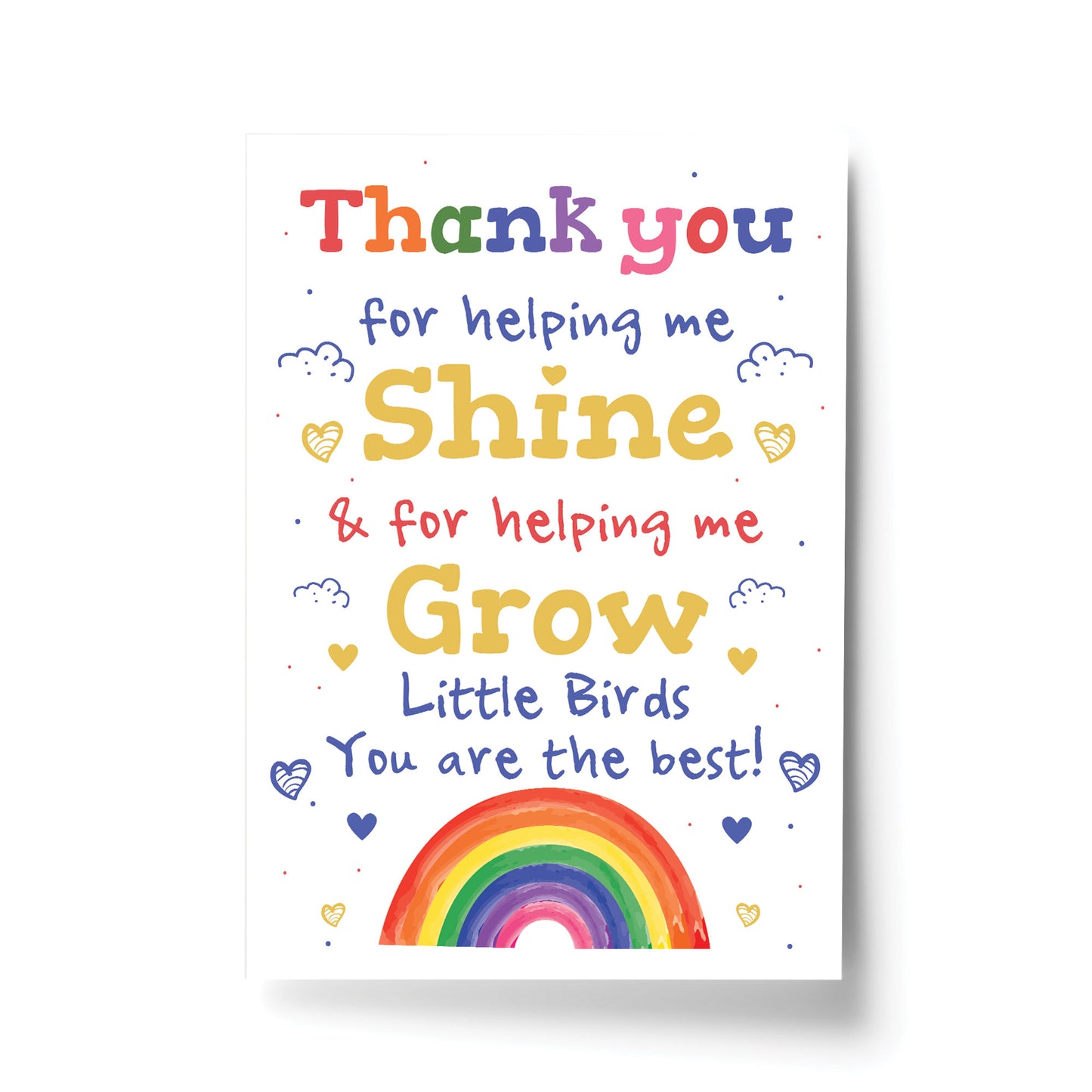 Personalised Teacher Thank You Leaving Gifts Nursery School