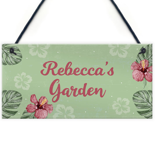 Novelty Garden Sign Personalised Garden Shed SummerHouse Sign