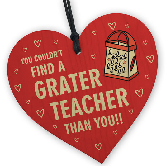 Thank You Teacher Gifts Wooden Heart Teacher Leaving Gifts