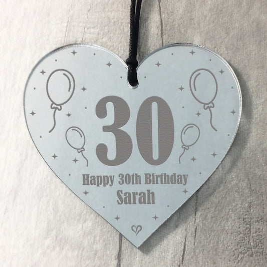 Happy 30th Birthday Gift Personalised Gift For Him Her Keepsake