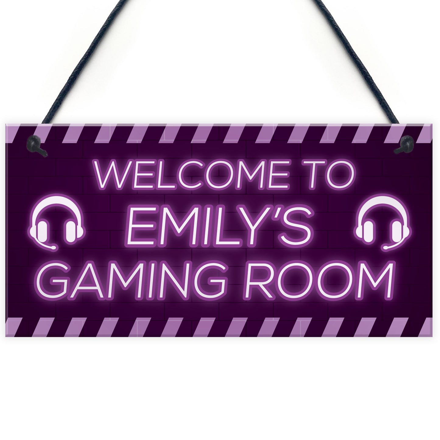 Novelty Gaming Room Sign Funny Gift For Daughter Girlfriend