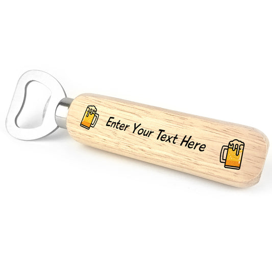 Personalised Bottle Opener Novelty Alcohol Gift Birthday Xmas