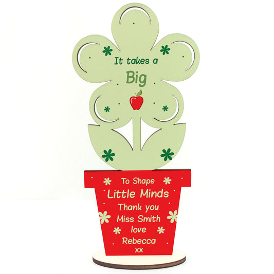 Big Heart Teacher Thank You Gift Assistant Pre School Nursery