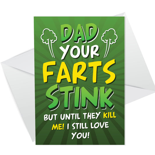 Funny Birthday Card For Dad Fathers Day Cards Card For Dad