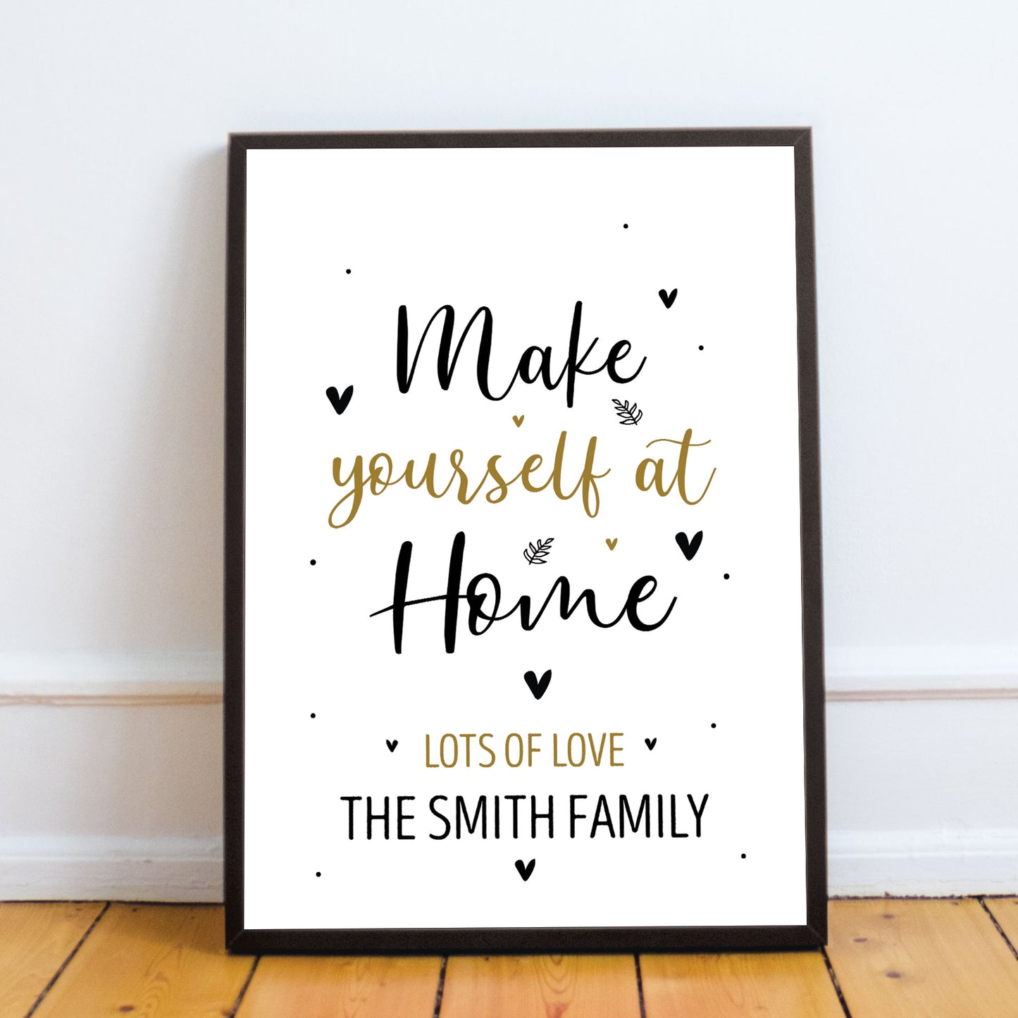 New Home Gift Personalised First Home Our First Home Print