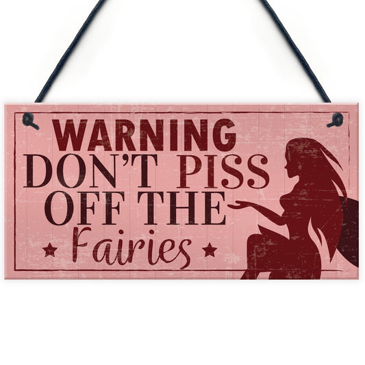 Warning Garden Sign Garden Shed Plaque SummerHouse Sign Gift