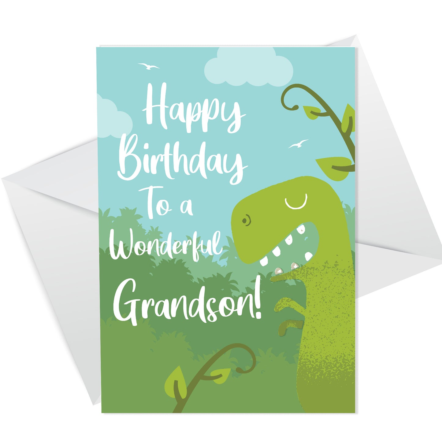 Novelty Birthday Card For Grandson 8th 9th 10th Birthday Card