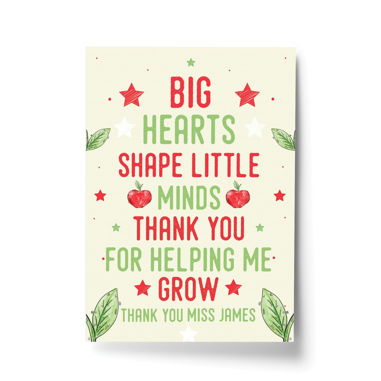 Thank You Gift For Your Teacher Teaching Assistant Print Leavin