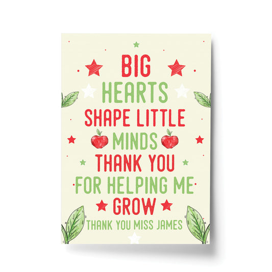 Thank You Gift For Your Teacher Teaching Assistant Print Leavin