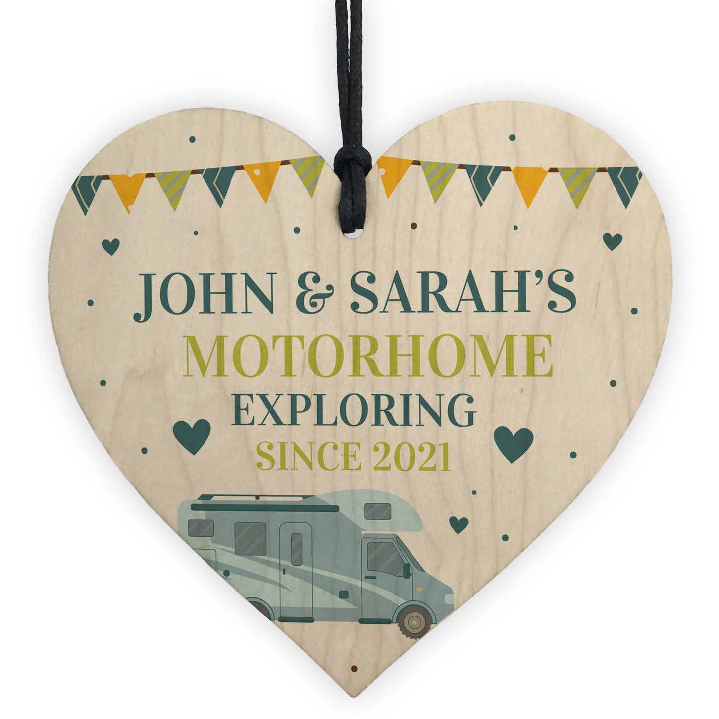 Motorhome Sign Caravan Decor Personalised Sign Retirement Gift