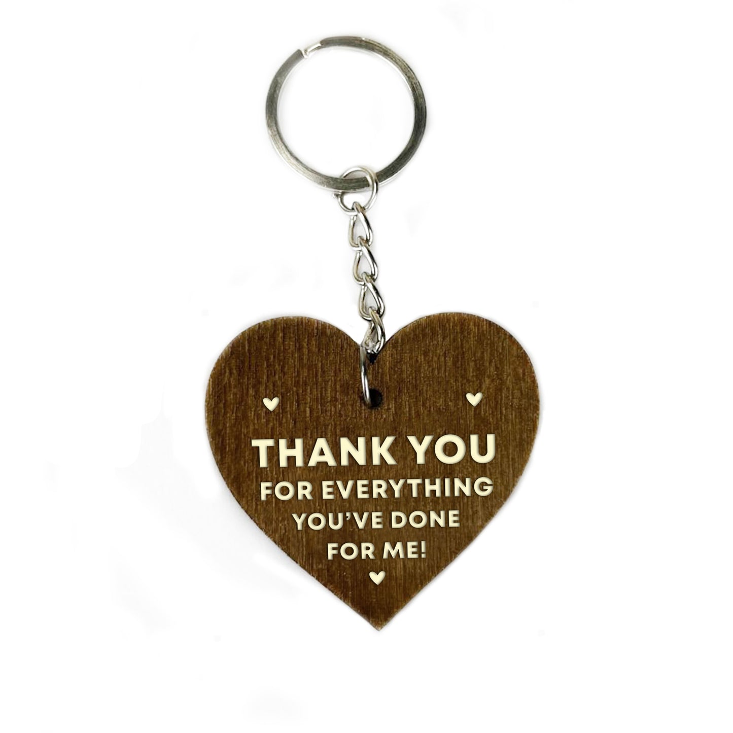 Thank You Gifts For Him Her Wood Keyring Gift For Teacher Friend