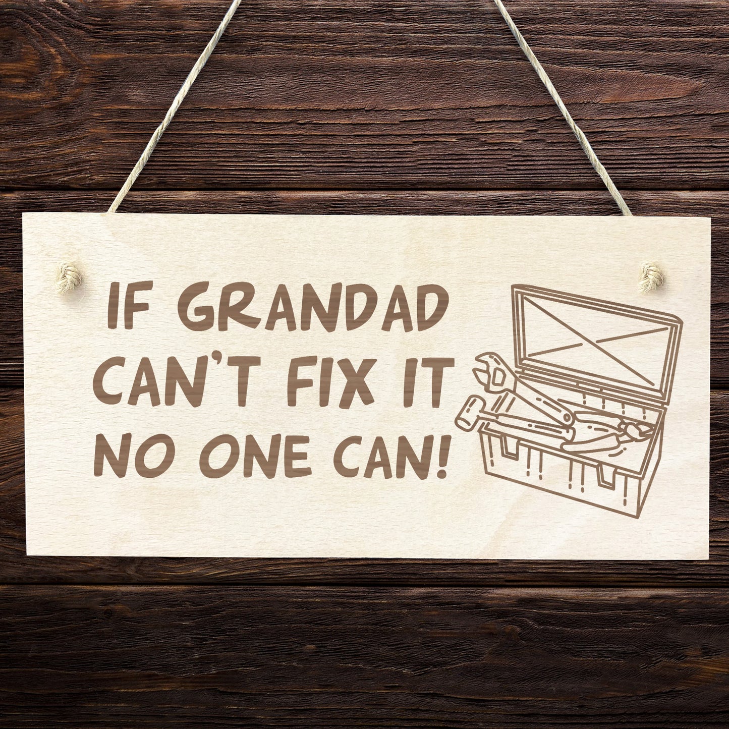 Funny Man Cave Shed Sign For Grandad Birthday Fathers Day Gift