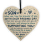 Son Gift From Dad 18th 21st Birthday Gift Card Son Gift From Mum