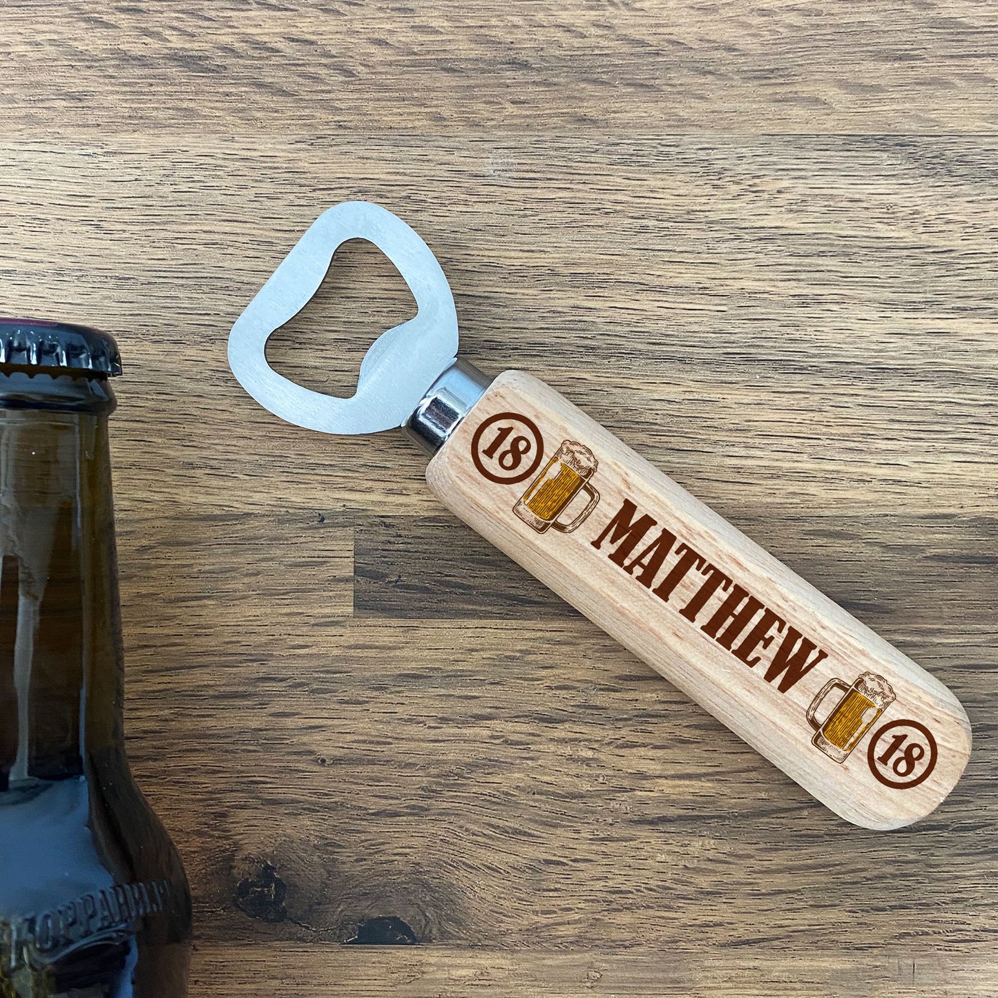 Personalised Bottle Opener Birthday Gifts 18th 21st 30th 50th