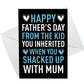 Funny Step Dad Fathers Day Card Fathers Day Card From The Kid